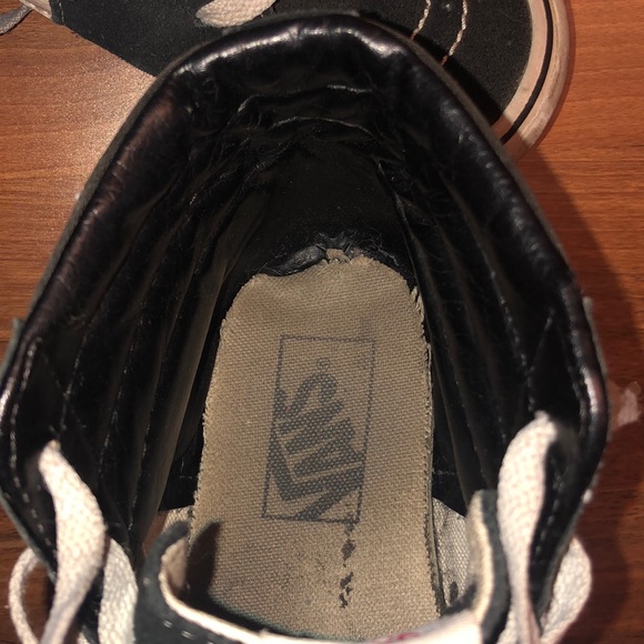 Black high top vans - Picture 3 of 4